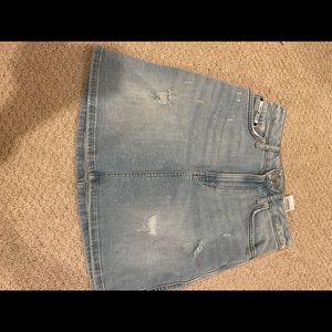 Calvin denim skirt